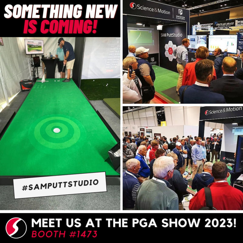 Science&Motion at the PGA Show 2023 in Orlando Science & Motion Sports